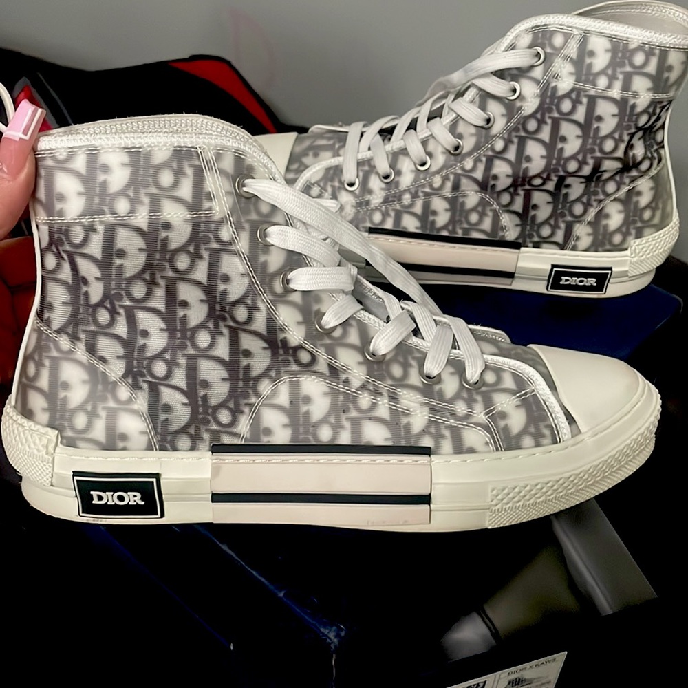 Dior kaws high tops brand new